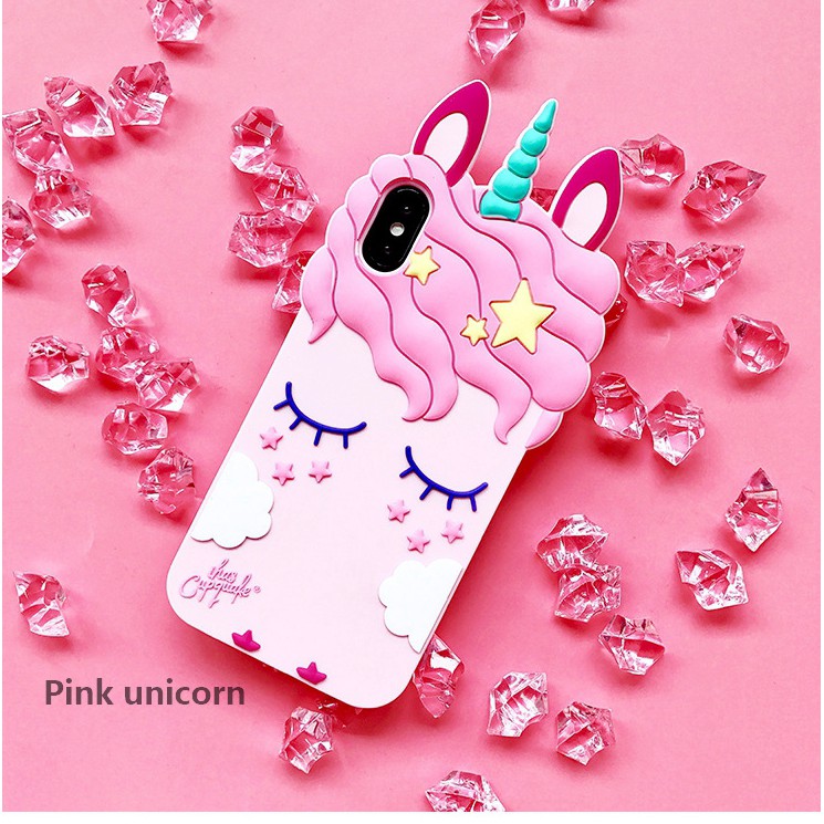 For Oppo A37 Cute Flexible Silicone Softcover Cute Unicorn Phone