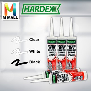 85g HARDEX Clear Silicone Sealant 100% Silicone Rubber (RS 