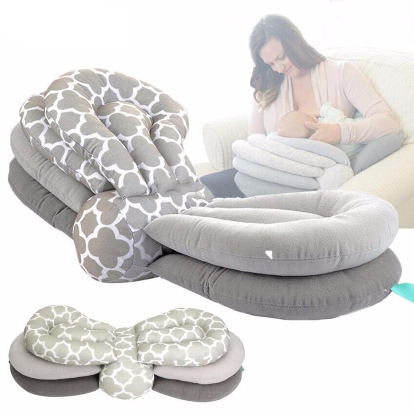 Baby Breastfeeding Cuddle Layered Cotton Pregnancy Pillow