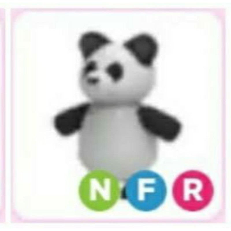 Roblox Adopt Me Neon Fly Ride Panda Shopee Malaysia