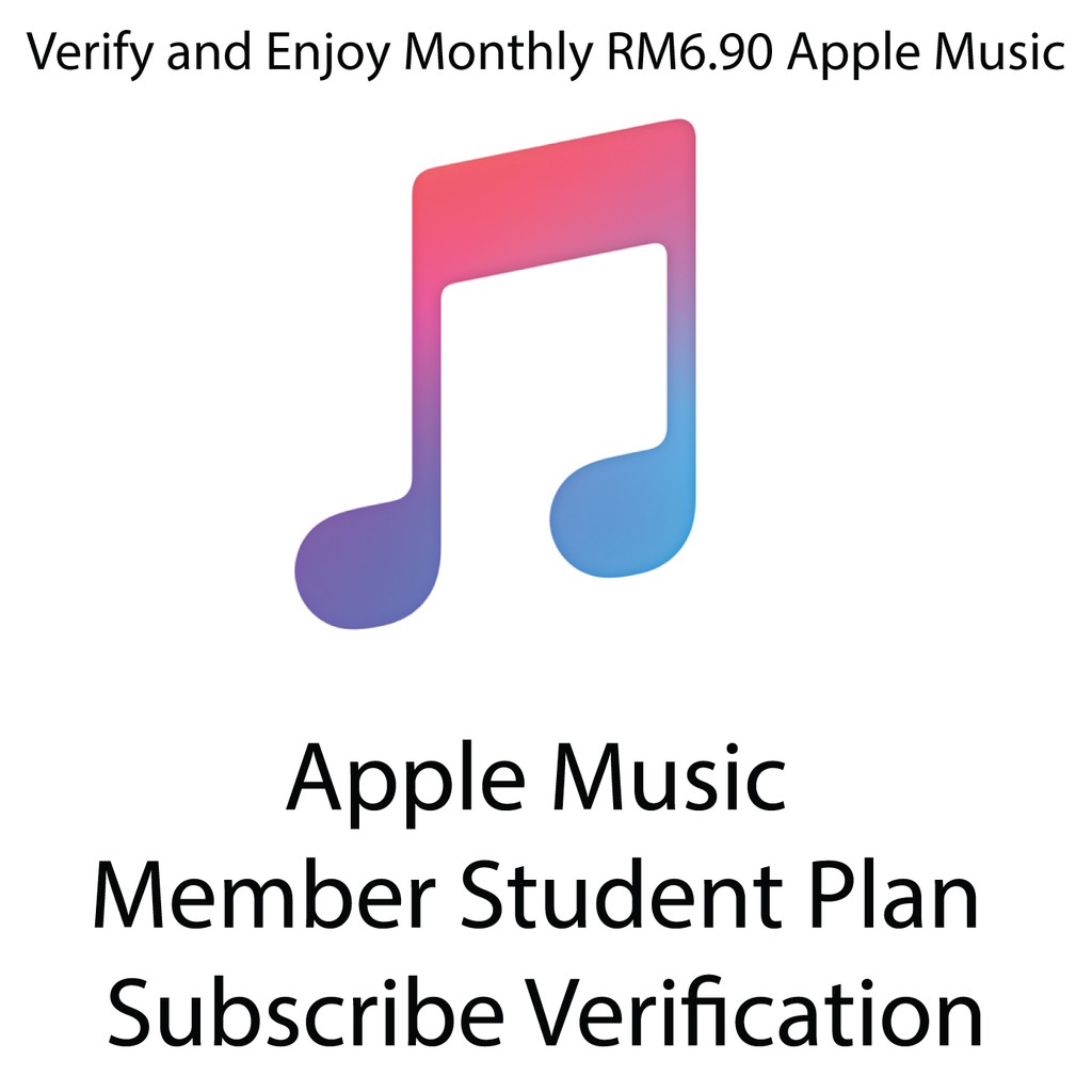 Apple Music Member Unidays Student Plan Subscribe Verification Premium Shopee Malaysia