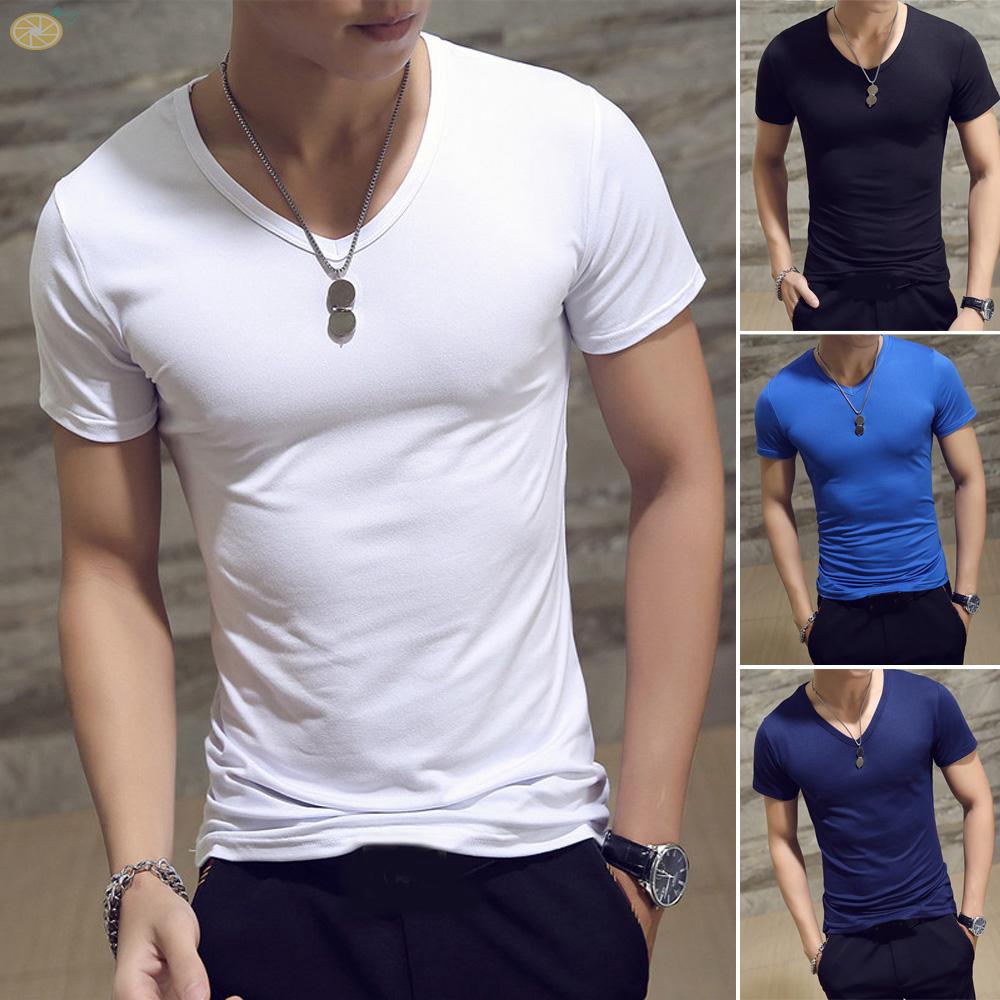 athletic fit v neck