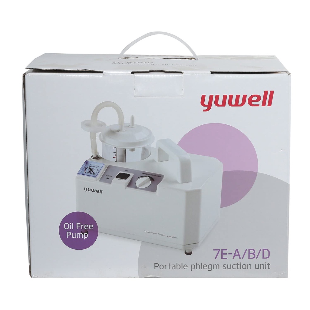 YUWELL PORTABLE PHLEGM SUCTION PUMP 7E-B | Shopee Malaysia