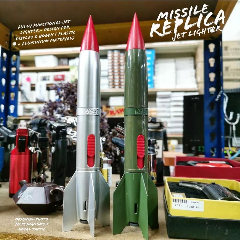 MISSILE REPLICA JET LIGHTER FOR HOBBIES DISPLAY-(MRL)