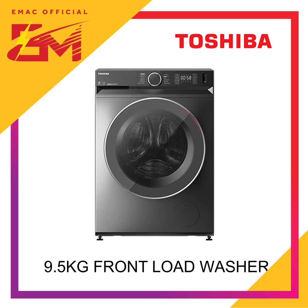 Toshiba 9.5KG FRONT LOAD WASHER TWBK105G4M(SK) Shopee Malaysia