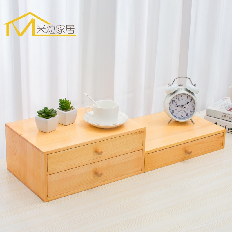 A4 Paper Bill Storage Box Office Desk Drawer Storage Box Solid