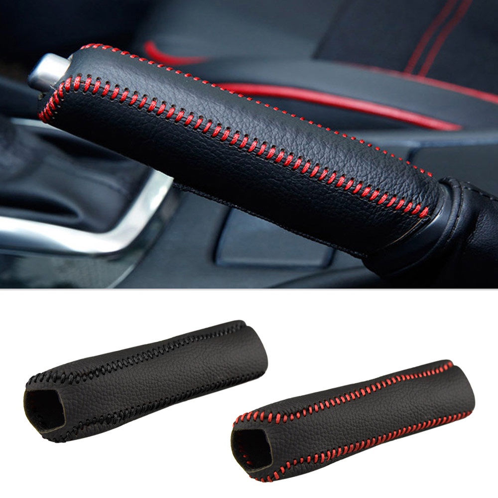Leather Gears Handbrake Cover Auto Interior for Mazda Demio 2 3 5 6 M2 M3 M5 M6 CX-5 CX-7 CX-9 RX-8 MX5 MPV