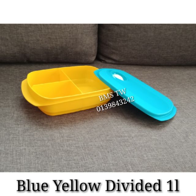 Tupperware by Jenny - Reheatable divided plate - remove seal