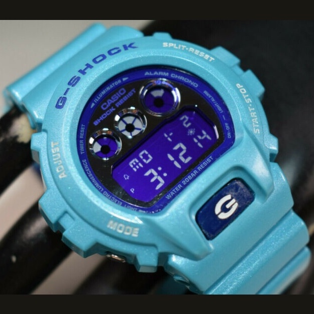 Dw6900 Blue Cb2 G Shock Blue Dw 6900 Cb2 Jam Tangan Lelaki Men Watch