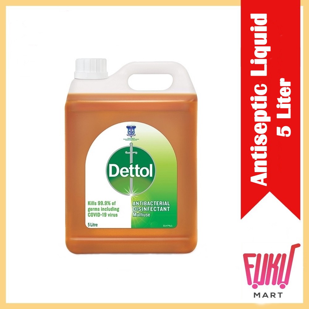 Dettol Antiseptic Liquid 5 Liter Shopee Malaysia