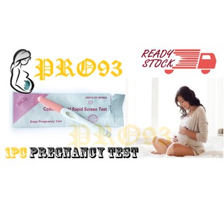 HITOMI 1pcs Pregnancy Screen Midstream HCG Tester - 812  Shopee 