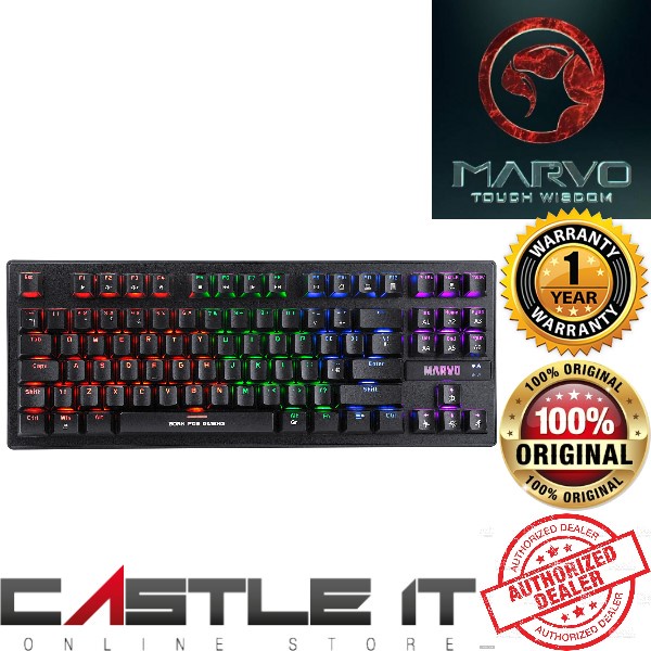 Marvo Kg901 Tkl Mechanical Gaming Keyboard 87 Keys Tenkeyless Design 5