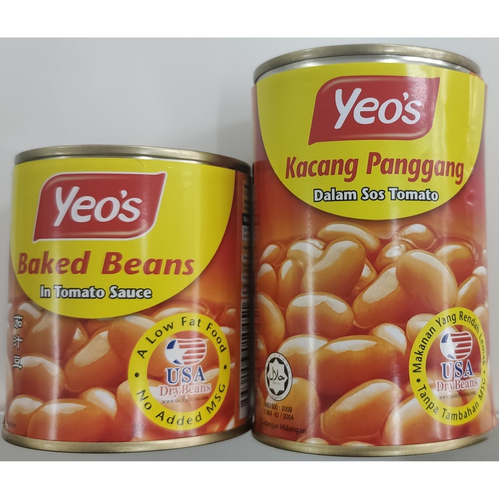Yeos Kacang Panggang Baked Beans 300g 425g Shopee Malaysia