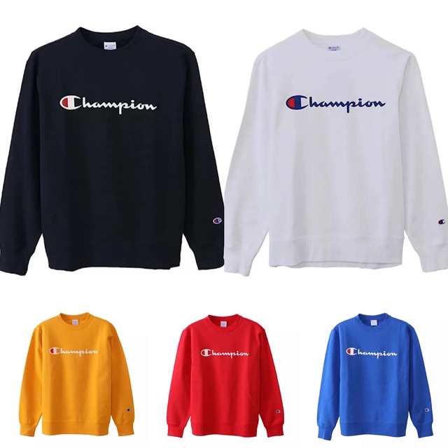 Champion JP Crewneck Sweater Sweatshirt 