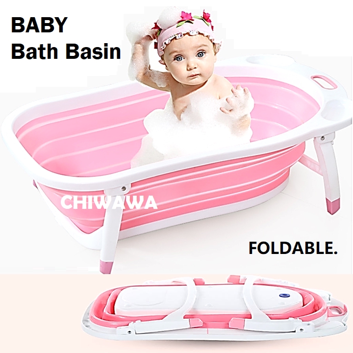 Foldable Newborn Baby Bathtub Folding, Portable Baby Bathtub Malaysia