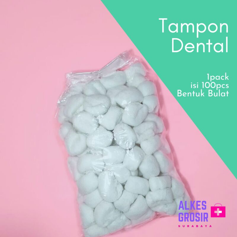 Tampon Dental Contents 100pcs After Extraction Of Teeth Extraction