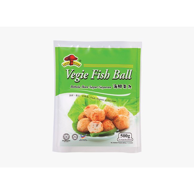 QL Vegie Fish Ball 海鲜菜丸 500g 33pcs | Shopee Malaysia