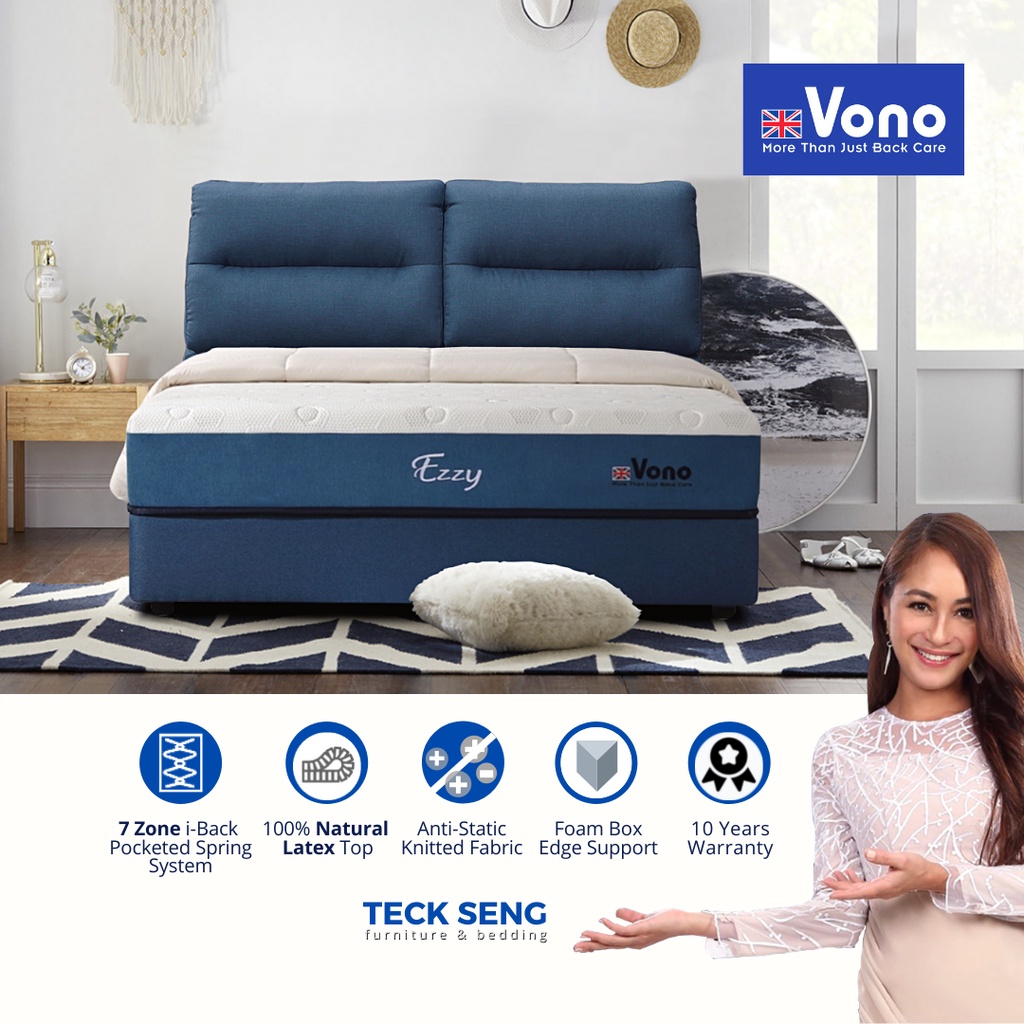 [TECK SENG] VONO MATTRESS / EZZY / MAYA KARIN LIMITED EDITION / 100% ...