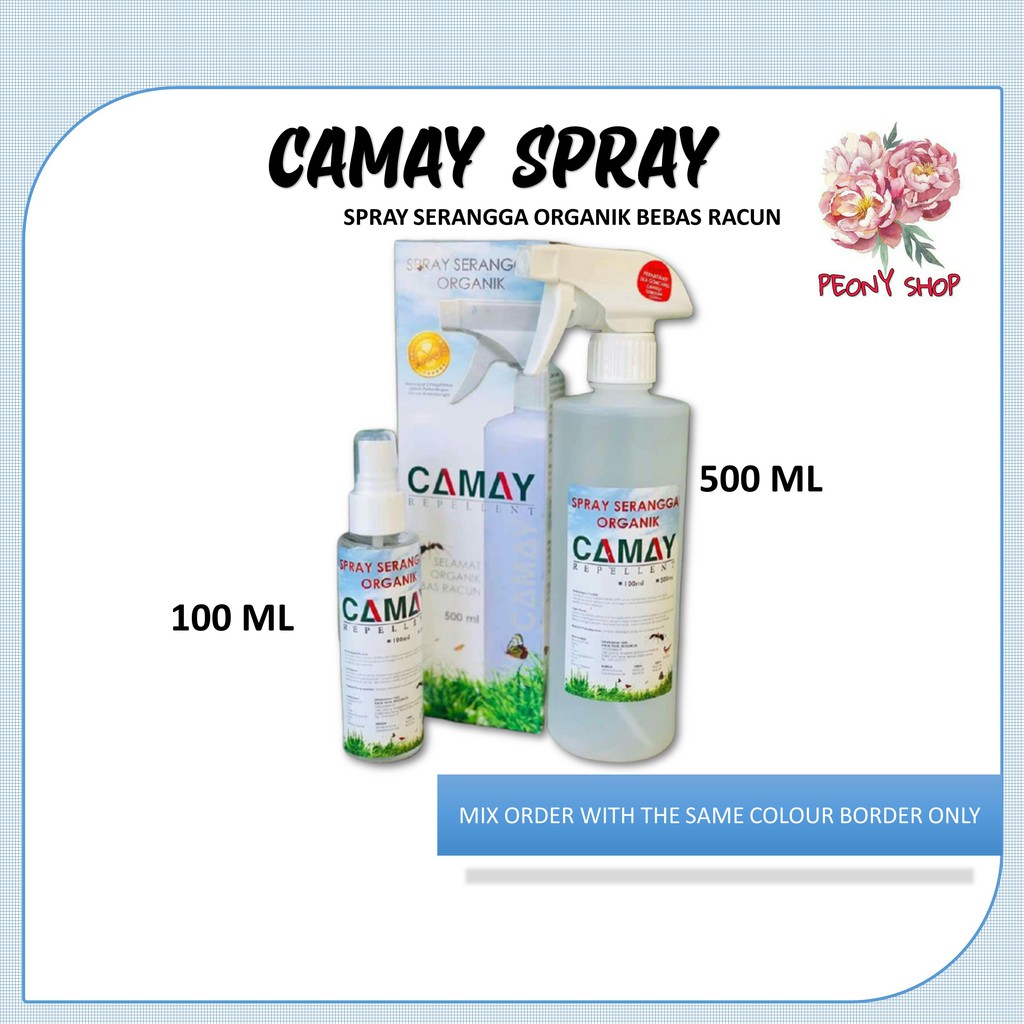 CAMAY REPELLENT SPRAY ORGANIK UBAT KUTU, UBAT KUTU KUCING 