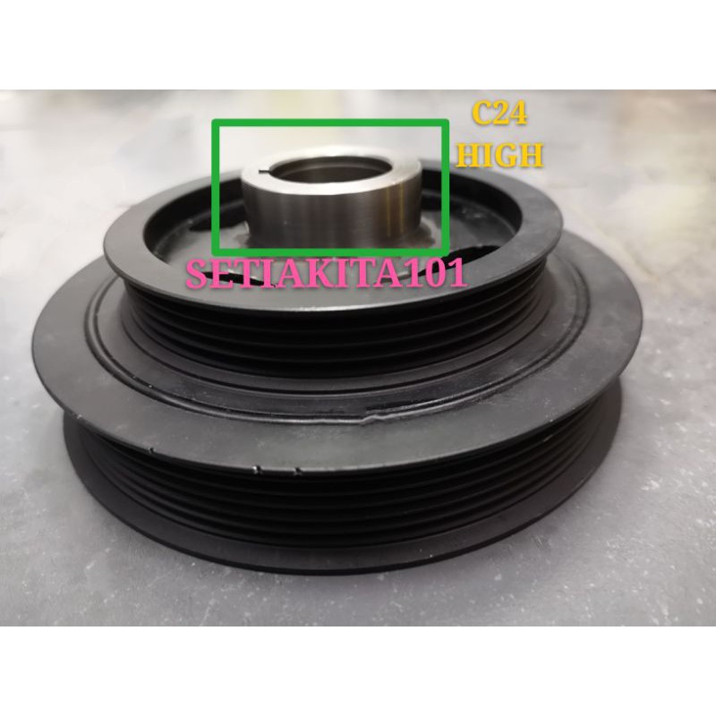 NISSAN SERENA C24 SR20 CRANK SHAFT PULLEY/TIMING PULLY(HIGH/LOW