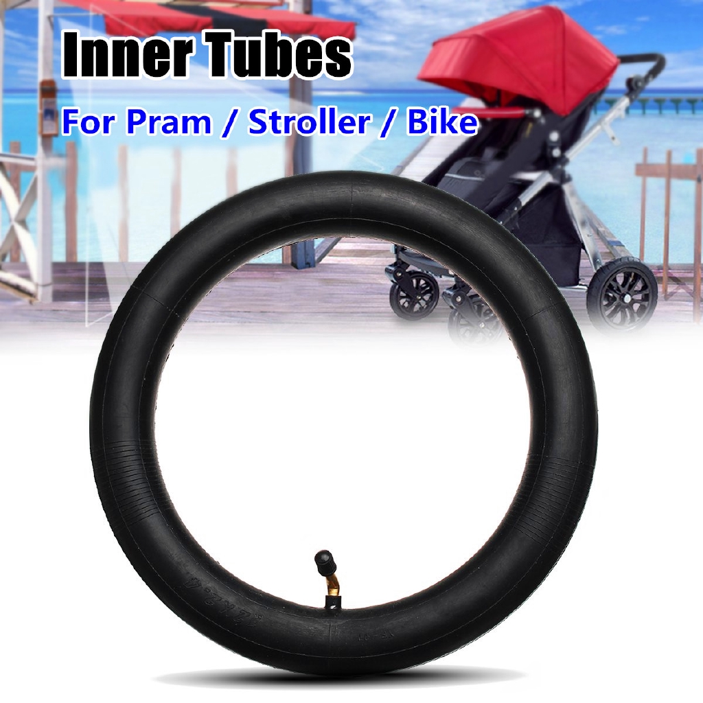Two 2 X Jeep Liberty Stroller/Jogger Inner Tube 12  12 1/2 Bent Valve with Free Upgraded Valve Caps $4.99 Value 