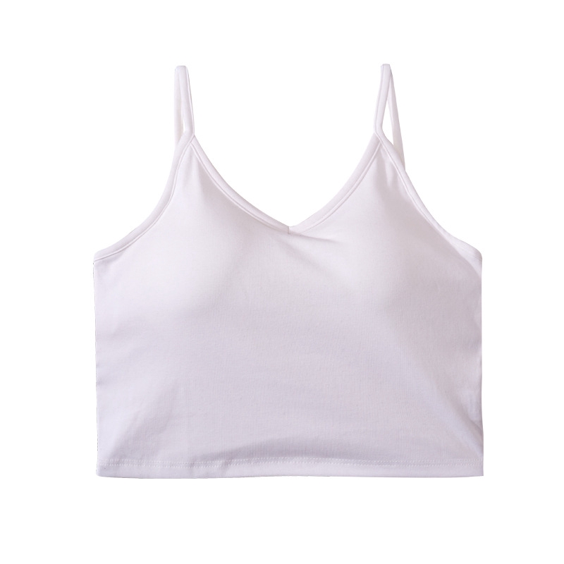 women padded sports bra fitness workout running shirts yoga tank top