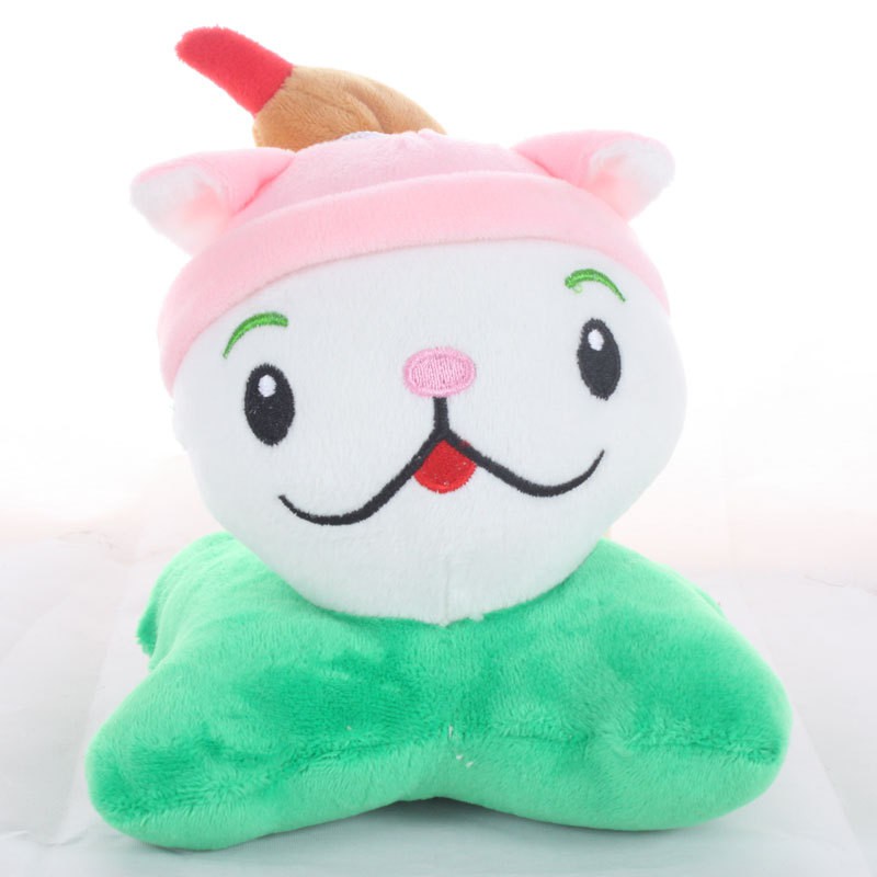 16cm Plants VS Zombies Soft Plush Toy Doll PVZ Cattail Plush Sucker