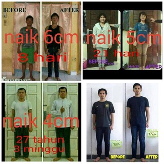 UBAT TINGGI TIENS / TIANSHI PENINGGI BADAN 5 HI-CAL + 5 