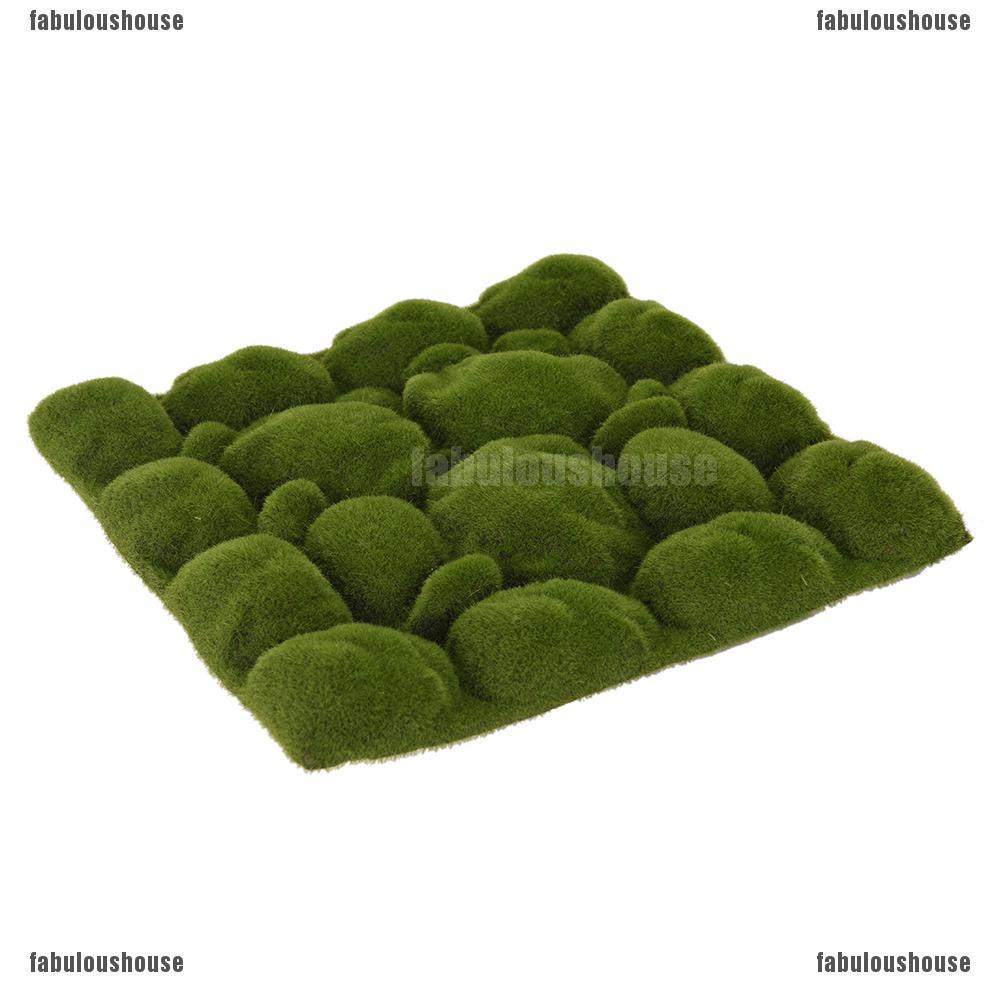 Catchy Green Artificial Moss Decorative Crafts Home Graden Bonsai