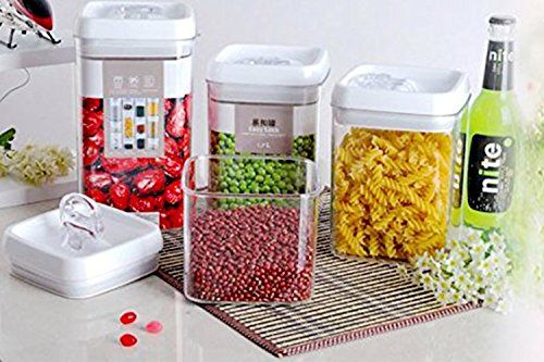 Airtight Kitchen Food Storage Container, Airtight Food Storage Container With Lid Vacuum Seal