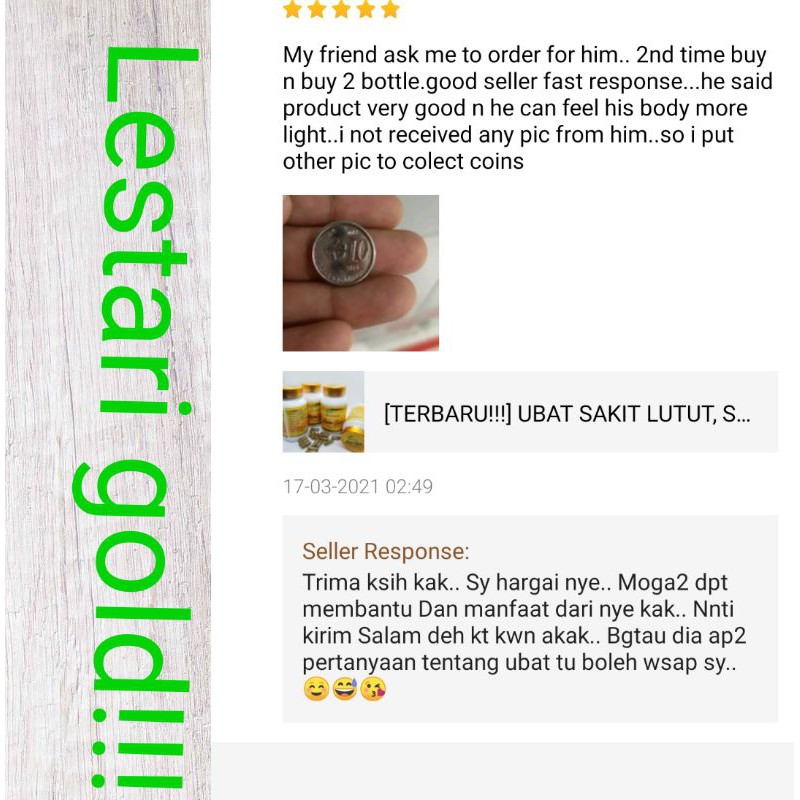 Buy Terbaru Ubat Sakit Lutut Sakit Sendi Urat Menambah Tenaga Booster Untuk Ahli Sukan Supplements Healthy Seetracker Malaysia