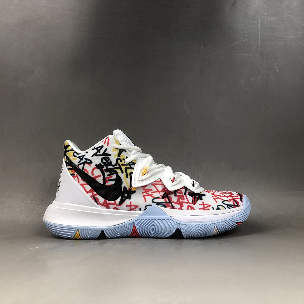 Kyrie 5 BHM sneakers Nike kyrie Nike White nikes Pinterest