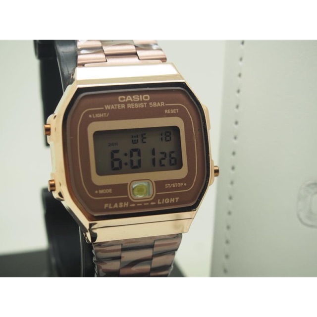 casio flashlight watch