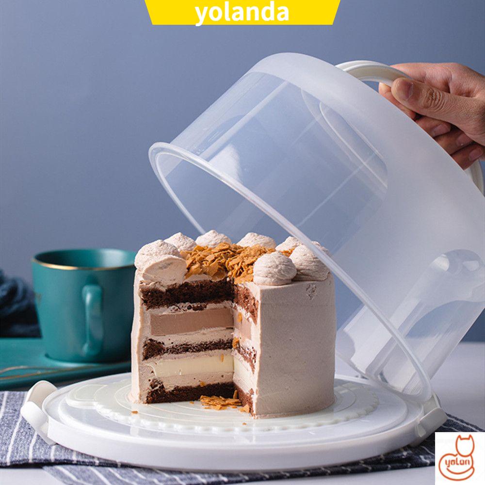 ☆YOLA☆ 6/8/10 inch Cake Packaging Cake Box Storage Refrigerator Food