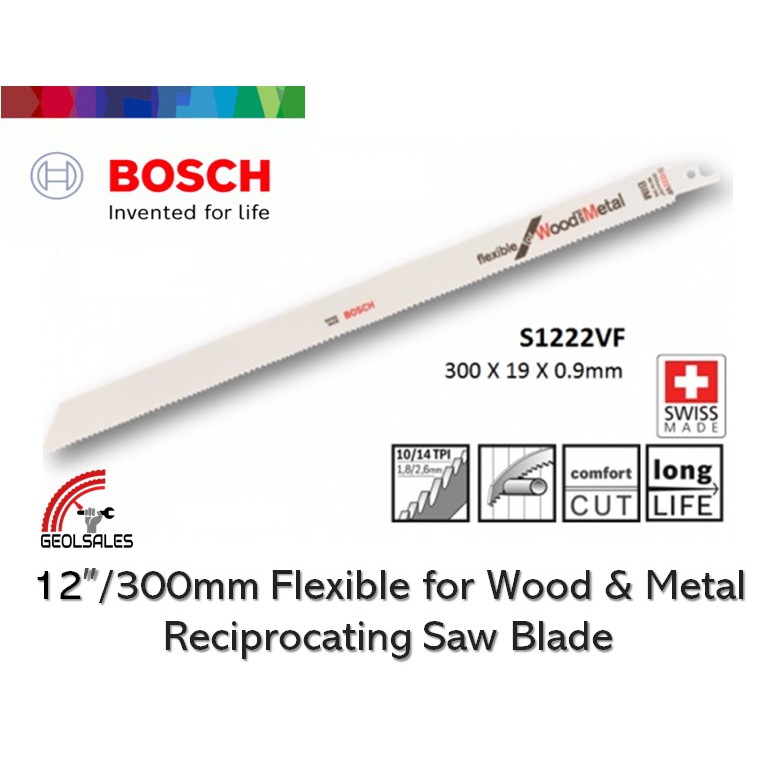 BOSCH 9Inch / 12Inch ( 1Piece ) Flexible for Wood and Metal