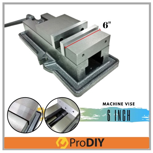 6" 16cm Max. Clamp Machine Vice Heavy Duty Vise for NC/CNC