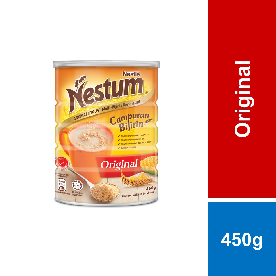 Nestle Nestum All Family Cereal Original Tin 450g | Shopee Malaysia