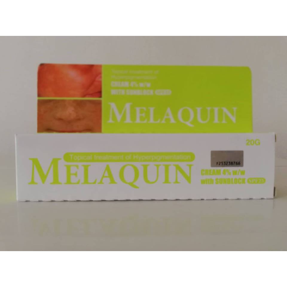 Melaquin Cream / Anti Melasma / Anti Pigmentation 20 grams | Shopee ...