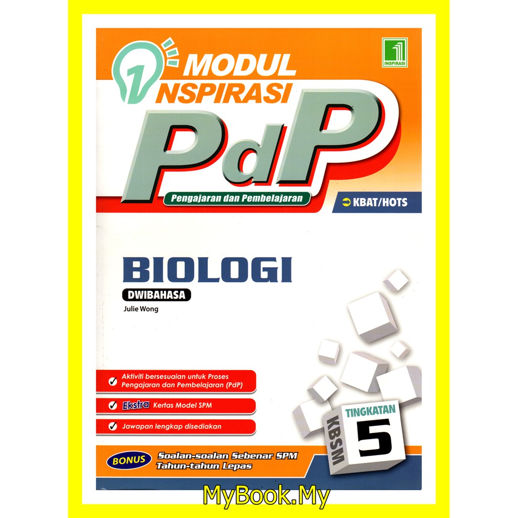 Myb Buku Latihan Modul Inspirasi Pdp Pengajaran Dan Pembelajaran Tingkatan 5 Biologi Biology Inspirasi Shopee Malaysia