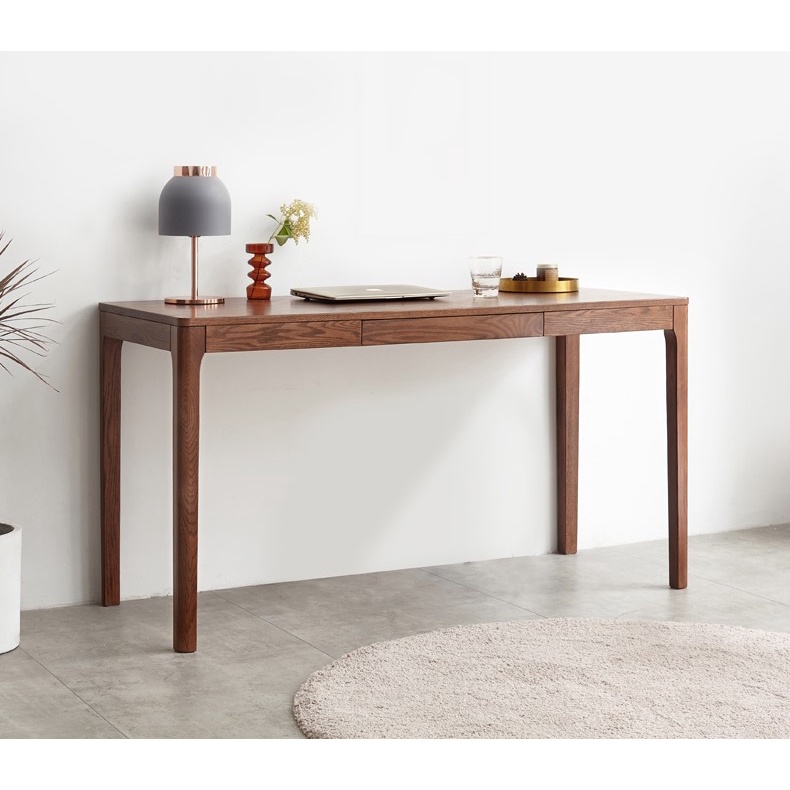 YS luxury modern study desk with drawers, computer table work bench