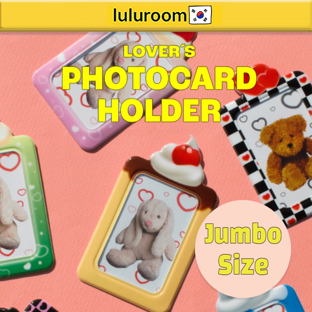 [BeonD] Caramel Pudding Lovers Photocard Holder Jumbo Size Toploader