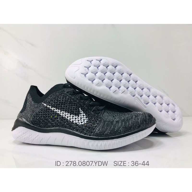 nike free rn flyknit 2018 all black