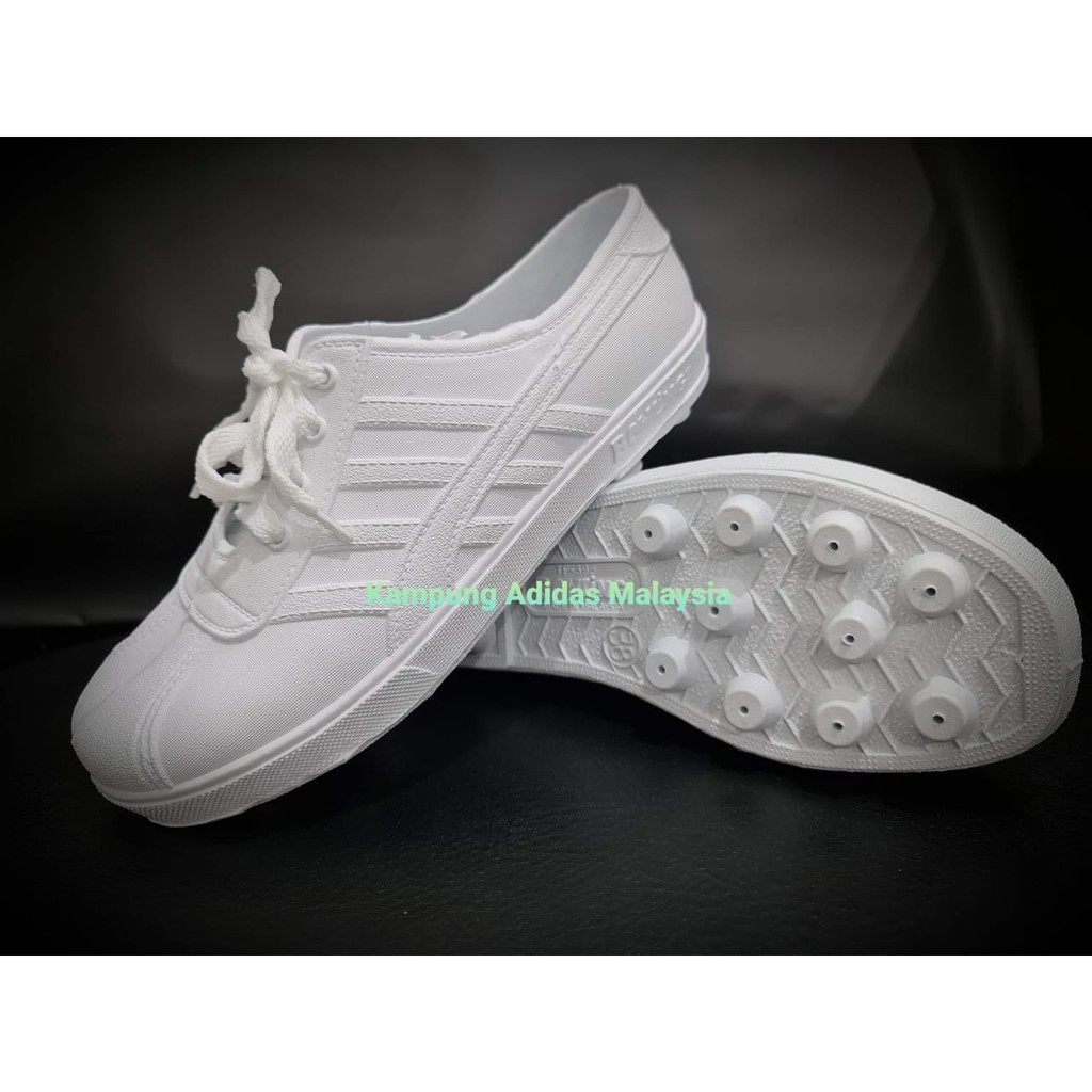 Kampung Adidas Anti Slip Waterproof Rubber White Shoe Kasut Getah Hiking Shoes Shopee Malaysia