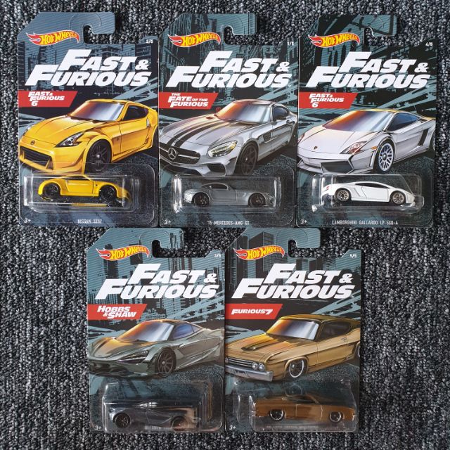 hot wheels fate of the furious