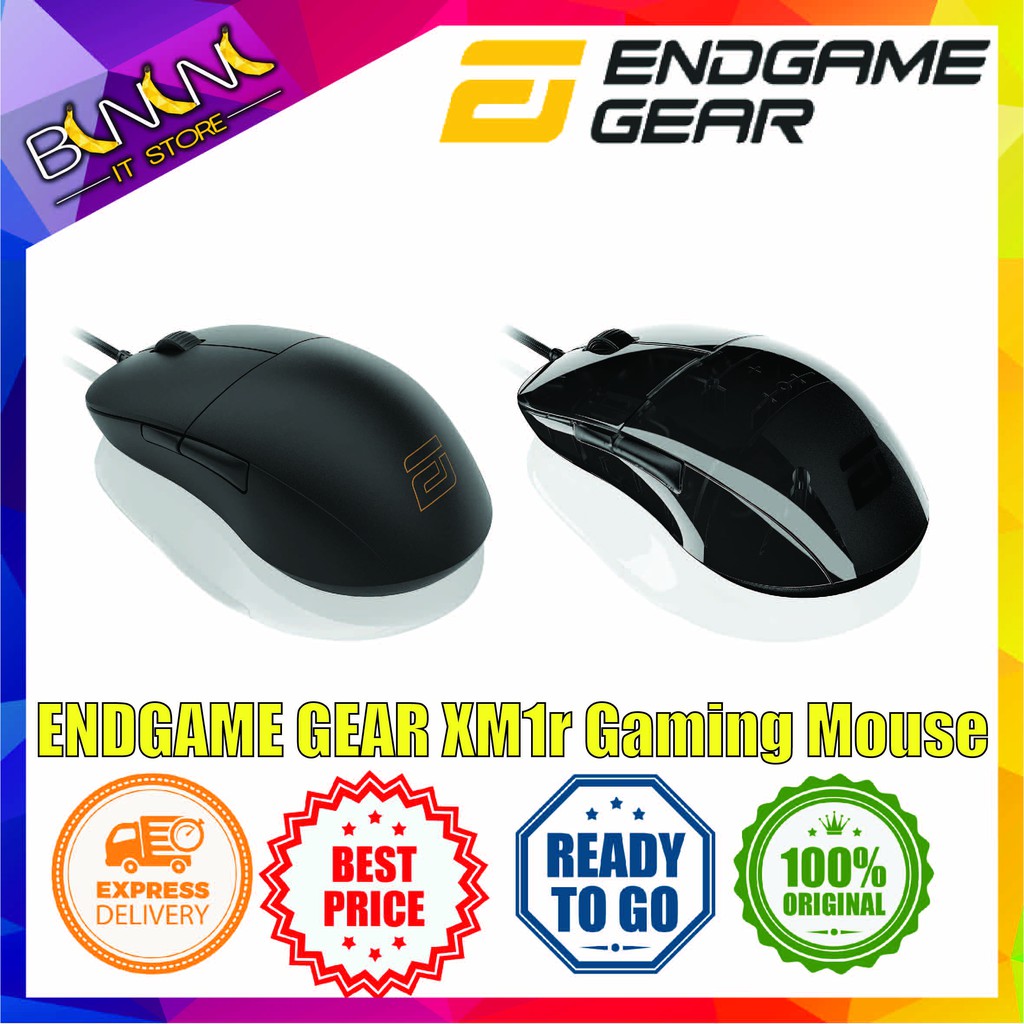 Ready Stock Endgame Gear Xm1r Gaming Mouse Dark Reflex Black Shopee Malaysia