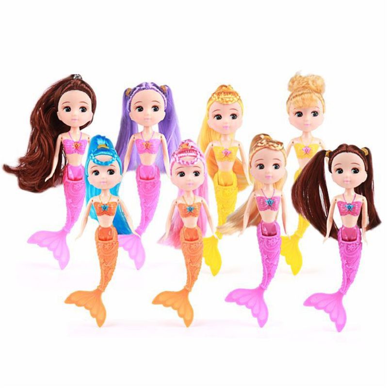 swimming mermaid bath toy