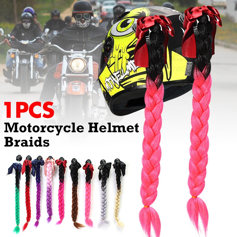 Hightail Hair Protector Helmet Friendly Bike Helmet With Long Hair Motorcycle Helmet Braid With Twist Sucker Moto Motorbike Woman  Decoration Braids Motorcycle Accessories Parts From Automobiles