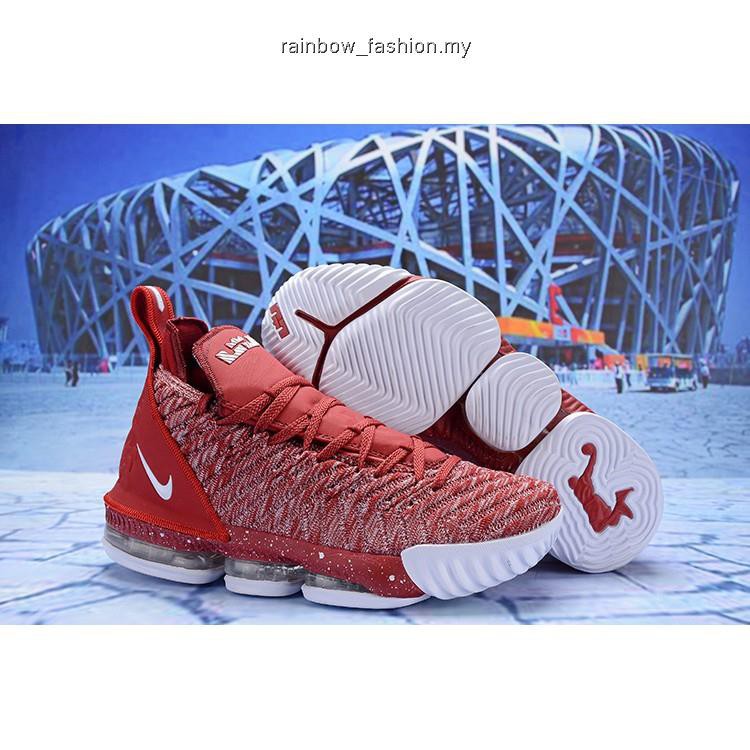 lebron james 16 red