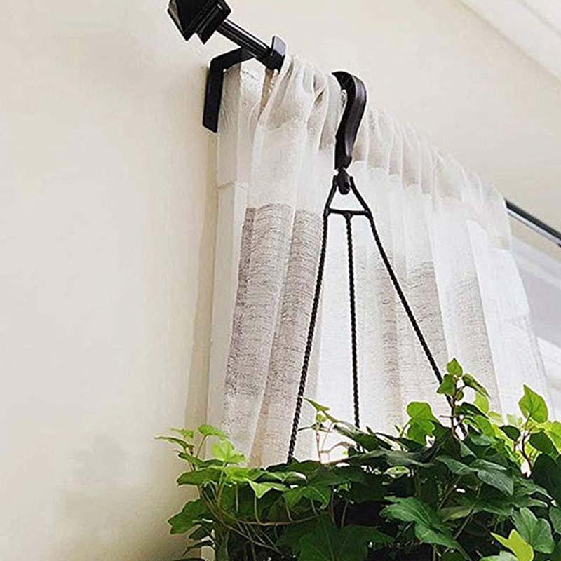 2pcs 3pcs Curtain Rod Holders Adjustable Window Frame Curtain