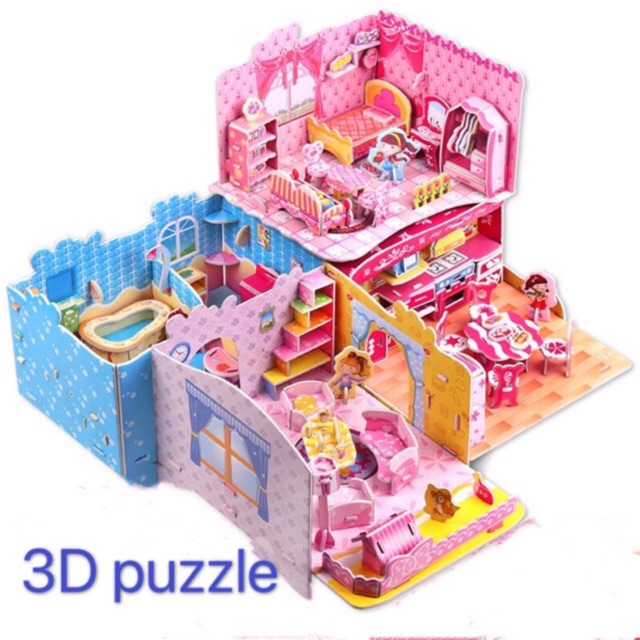 3D Puzzle DIY set kids art & craft